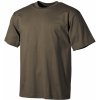 MFH bavlnené tričko krátky rukáv, 170 g - OLIVA, 3XL