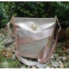 Kabelka zlatá zlatistá crossbody LAURA BIAGGI
