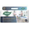 Toaletný papier, 4 vrstvový, malý kotúč, 8 kotúčov, TENTO Premium Gold, biela