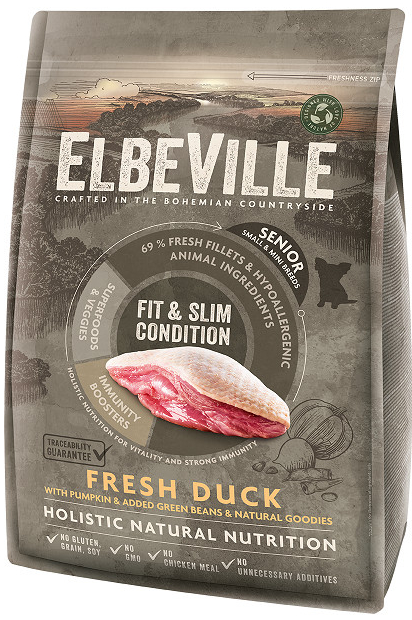 Elbeville Senior Mini Fresh Duck Fit and Slim Condition 4 kg