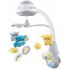 Kolotoč nad postieľku BABY MIX kolotoč nad postieľku so svetelným projektorom grey (5902216913134)