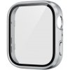 PROTEMIO 109830 PC FULL COVER Plastový kryt so sklom pre Huawei Watch Fit 4 strieborný