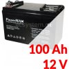 PM 121000 - Akumulátor PowerMAX 100Ah 12V - MaxBat
