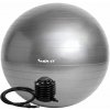 Gymnastická lopta MOVIT s pumpou – 75 cm – strieborná