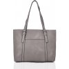 Kabelka Belunka Shopper - béžová sivá