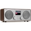 Audizio Foza Wi-Fi internetové rádio s DAB+, strieborné