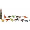 Teddies Dinosaurus 6 ks plast 2 druhy v blistri 7 x 43 cm