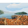 zuty Zuty - Maľovanie Podľa Čísel - Dubrovník V Chorvátsku, 80X100 Cm, Plátno+Rám (8596530134916)