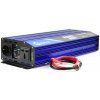 Menič napätia, vstup 12V/ výstup 230V, trvalý výkon 2.000W/nárazový výkon 4.000W, GEKO