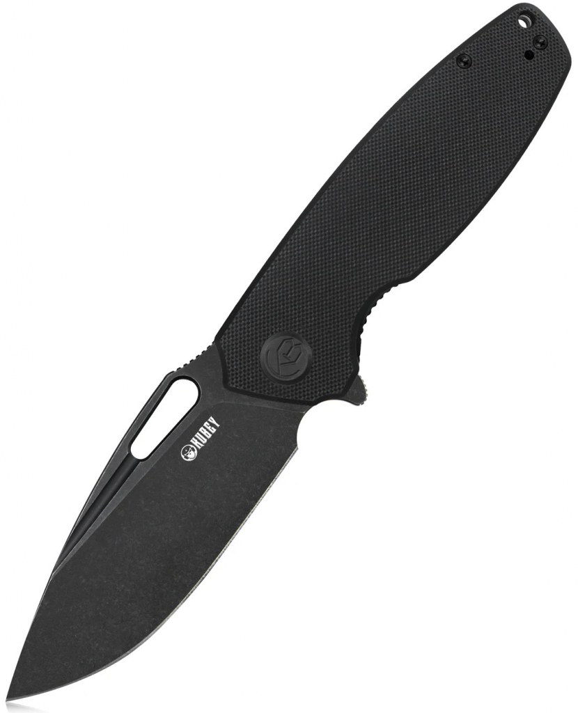 KUBEY Tityus Liner Lock Flipper Folding Knife G10 Handle KU322C