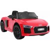 RAMIZ ELEKTRICKÉ AUTÍČKO AUDI R8 SPYDER RS EVA - NELAKOVANÉ - ČERVENÉ - 2x6V7Ah - 2x45W - 2025