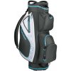 TaylorMade Kalea Cart Bag Charcoal/blue - štandard