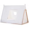 Childhome Textilný poťah Tipi White na rám postele stan 70x140cm