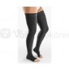 Venosan 6000 Stehenné pančuchy, II.KT, čierne, dlhé, otvor. špička, veľ. S 1 pár kompresívnych pančúch