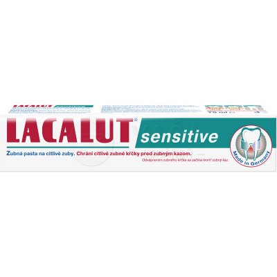 Lacalut Sensitive Na citlivé zuby 75 ml zubná pasta