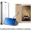 Otváracie Púzdro Luxria Clear View pre Huawei - Strieborné pre Huawei: P9