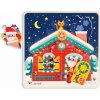 Janod puzzle Štedrý večer v domčeku