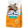 CLUB 4 PAWS Premium STERILISED s morčacím mäsom pre dospelé sterilizované mačky, 2 kg (4927)