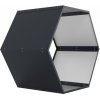 G21 Přístřešek na dřevo HEX 53 - 92 x 60 cm, antracitový 63900517 | cena za ks