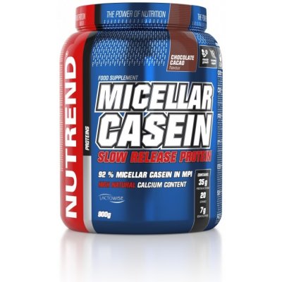 Nutrend MICELLAR CASEIN - 900 g - čokoláda + kakao