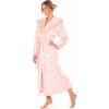 Dámský župan Flora s kapucí 3956 3053 růžová perla - Vestis XL