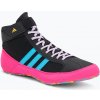 adidas HVC core black/signal cyan/yellow