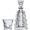 Bohemia Crystal set na whisky a koňak Casablanca (1 karafa + 6 pohárov)