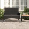 Lavica s operadlom plast 90 x 51 cm