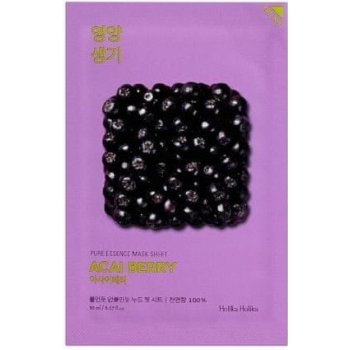 Holika Pure Essence Mask Sheet Acai Berry exfoliačná plátienková maska 20 ml