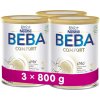 3x BEBA COMFORT HM-O 3 Mlieko batoľacie, 800 g