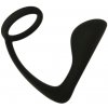 Stimulátor prostaty Black Prostate Anal Plug & Cock Ring