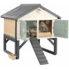 Kurín pre 5 sliepok s kŕmidlom a hniezdom Cluck Cluck Cottage Life Smoby 4 dvere so schodmi a falošným vajíčkom 128 cm výška s UV filtrom - model 2025