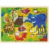 Drevené puzzle Džungľa 35 prvkov TOP BRIGHT