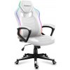 Herní židle Huzaro Force 2.5 RGB WHITE MESH