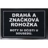 Mercury Flooring, POSLEDNÁ ŠANCA: Drahá a značková rohožka 40x60 cm - na von aj na doma, 40x60, čierna