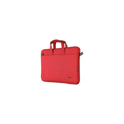TRUST Pouzdro na notebook 16" Bologna Slim Laptop Bag Eco, červená 24449