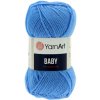YarnArt Baby 600 modrá jeans