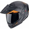 Čeľusťová prilba SCORPION ADX-2 LEWIS r. L | Pinlock | KTM | oranžová
