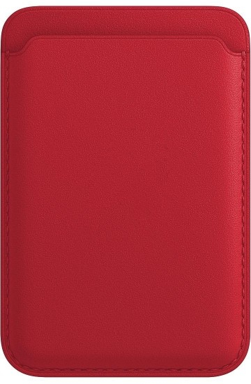 Púzdro Innocent Leather Wallet with MagSafe - Red