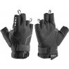 LEKI Rukavice na Nordic Walking GLOVES NORDIC BREEZE SHARK SHORT 7.0 black/white - čierne