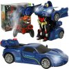 Transformer Revolt TRANSFORMING ROBOT RACER auto na diaľkové ovládanie modré biela