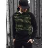 Pánska mikina DStreet Camo čierna | kaki XL DStreet 5904056347957