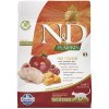 Farmina N&D PUMPKIN: QUINOA: kvalitné krmivo pre kastrované mačky s prepeličkou a granátovým jablkom Hmotnosť balenia: 5 kg