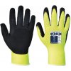 Portwest A340 Rukavice Hi-Vis Grip - Latex - Žltá, M - zlta, m