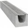 Covernit Betónový žľab A15 s pozinkovanou mrežou 1000 x 130 x 120 mm