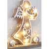 Drevená LED dekorácia Anjel