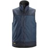 Snickers Workwear Softshellová vesta AllroundWork Stretch modrá veľ. S