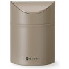 Hendi Stolný kôš na odpadky s pohyblivým krytom, 1,2 L, Béžová