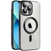 Magsafe plating kryt s ochranou fotoaparátu pre Apple iPhone 15 Farva: Čierna