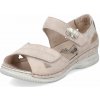 Dámske sandále RIEKER V7474-60 béžová S6 42